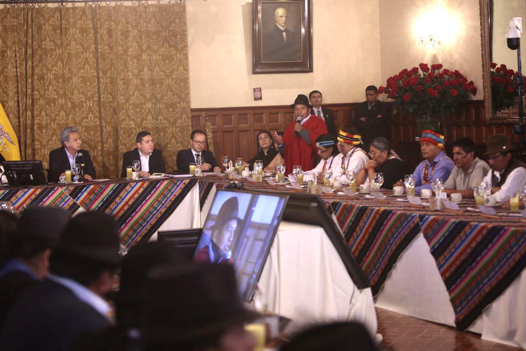 Conaie y Gobierno se acercan tras siete años de confrontación política