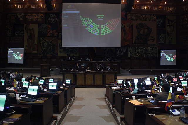 Función Legislativa designó a sus tres aspirantes a la CC
