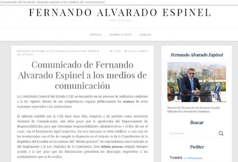 Ocho empresas en informe de Secretaría Nacional de Comunicación