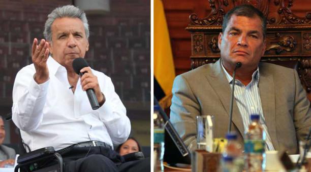 Continúan las críticas entre Correa y Moreno por diálogos con la oposición