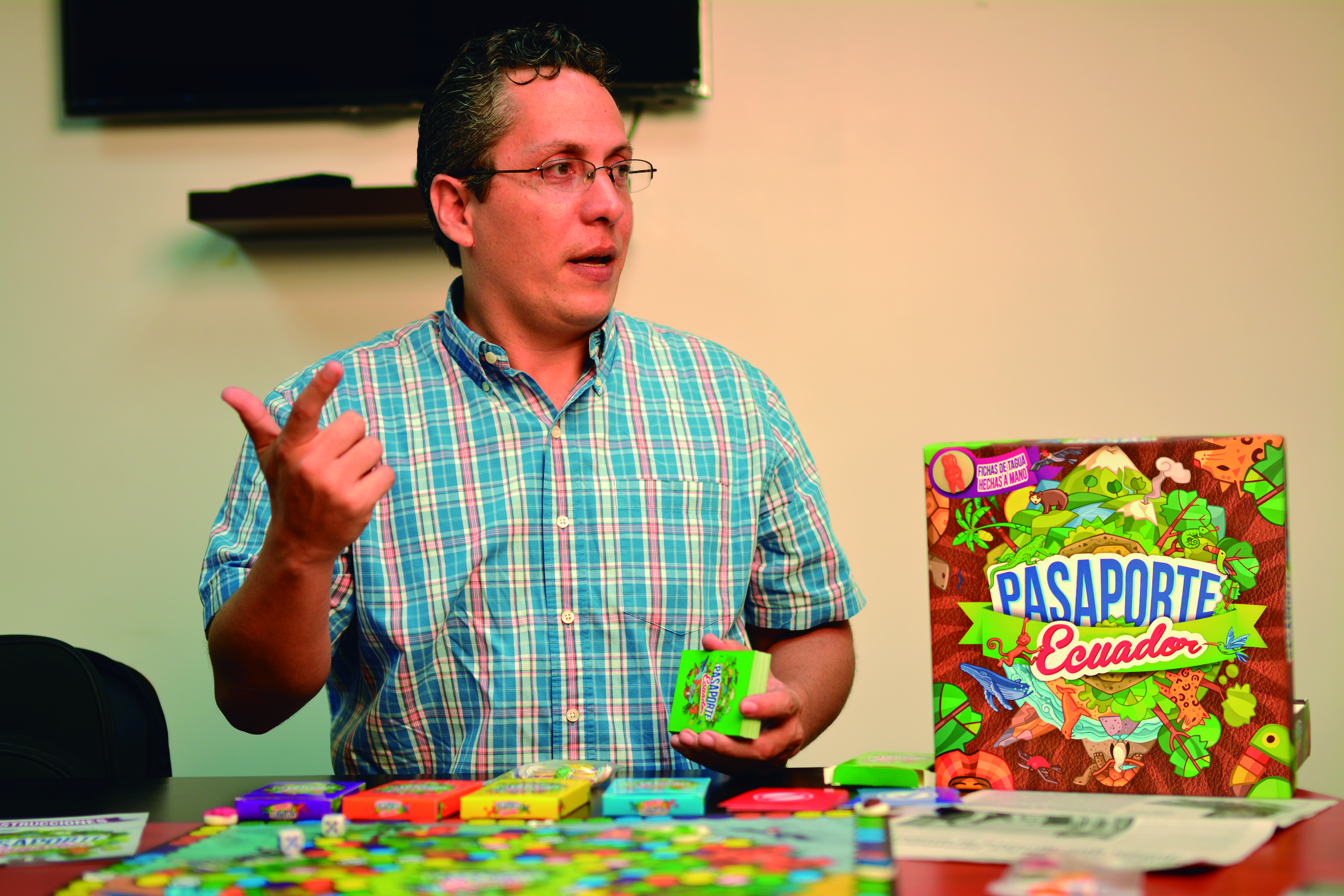 Pasaporte Ecuador, un juego familiar 100% ecuatoriano, que nació de un reto