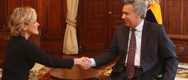Cynthia se reúne con Moreno en Carondelet