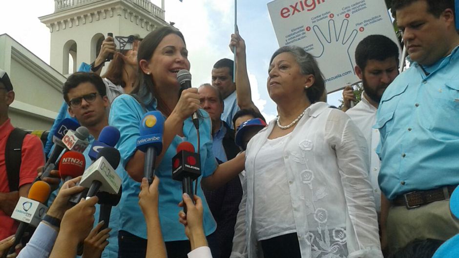 CNE rechaza la postulación de María Corina Machado para elecciones del 6 de diciembre