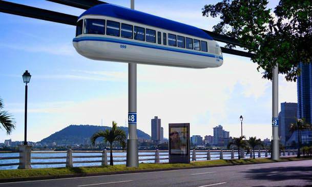 Aerovía se llamará el transporte Aero suspendido de Guayaquil