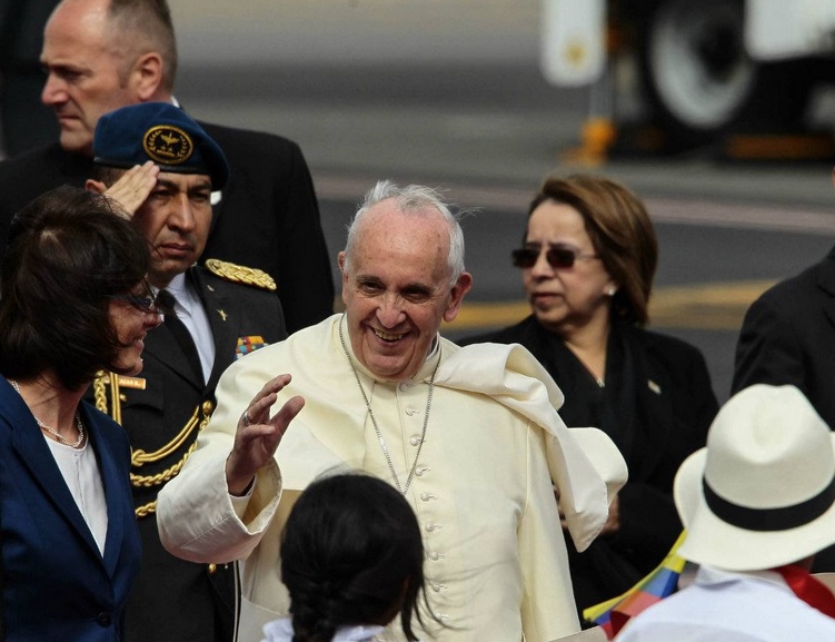 Papa Francisco en Ecuador