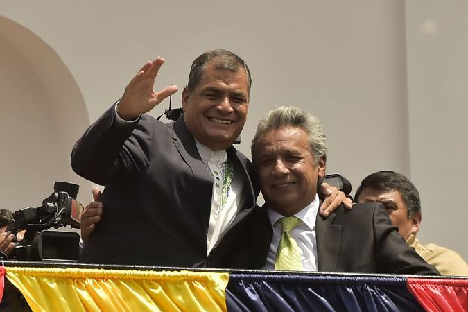 Rafael Correa dejó por sentado que su gobierno se diferencia totalmente del actual de Lenín Moreno